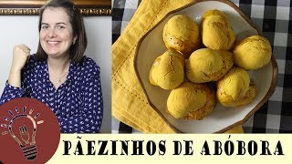 Pão de Queijo de ABÓBORA sem queijo [upl. by Mihcaoj]