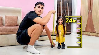 WORLDS SHORTEST WOMAN 24 inches 29 years old  Jyoti Amg [upl. by Diandra747]