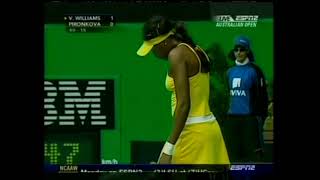 Tsvetana Pironkova vs Venus Williams 2006 AO [upl. by Thirzia]