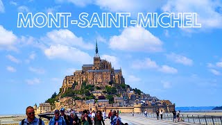 MontSaintMichelmontsaintmichel normandy france [upl. by Einhpets598]