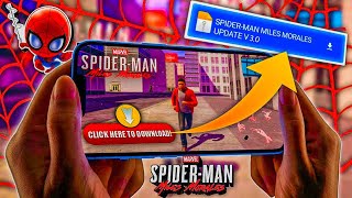 R User Games Spiderman Miles Morales Fan made v30 Game Android Download Apk Mediafire [upl. by Balbinder]