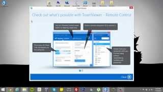 How to download and install TeamViewer 9 in Windows 81 [upl. by Marala]