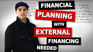 FIN 300  Financial Planning Example 2 with External Financing EFN  Ryerson University [upl. by Florance425]