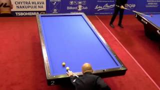 EC Classic teams 2016 Prague  Semifinal De Bruijn vs Zenkner 1cushion [upl. by Jason691]