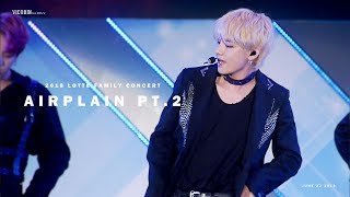 180622 롯데패밀리콘서트 AIRPLANE PT2  방탄소년단 뷔 직캠 BTS V [upl. by Wilkie]