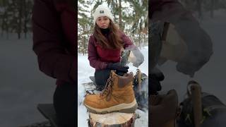 Quick Winter Shoe Drying Trick shortsvideo [upl. by Nadine]