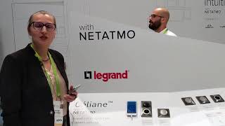 CES 2018 Céliane with Netatmo in partnership with Legrand [upl. by Enelyahs]