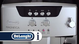 How to understand the meaning of the lights on your DeLonghi ESAM 04110S or ESAM 04110B [upl. by Beker752]