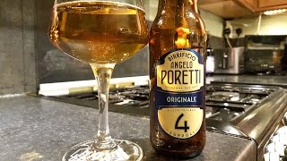 Birrificio Angelo Poretti Originale 4 Luppoli  Italian Beer Review [upl. by Thomajan]