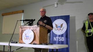 NTSB Briefing on Amtrak Derailment near Cimarron Kansas [upl. by Ecnerewal961]