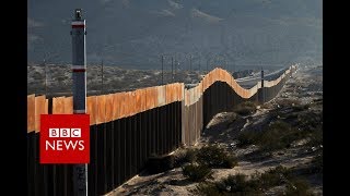 Life in the Shadow of USMexico border Wall  BBC News [upl. by Drallim957]