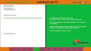 Staatsexamen B1  Examenopgaven Set 15 – Schrijven [upl. by Turnheim]