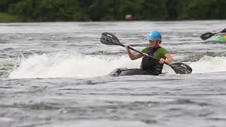 Whitewater kayaking on the Nile [upl. by Nylaehs]