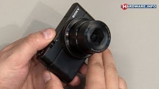 Sony Cybershot DSCRX100 compact camera review  HardwareInfo TV Dutch [upl. by Quitt]