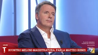 Matteo Renzi ospite a Tagadà  21102024 [upl. by Yrtnahc107]