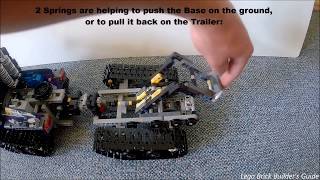 Lego Technic 42069 Mobile Base Vehicle BModel Review [upl. by Sasnak]