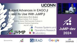 Recent Advances in EAGOjl and its Use With JuMPjl [upl. by Weide271]