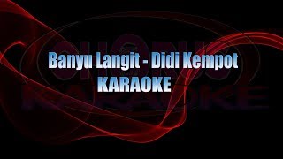 Banyu Langit  Didi Kempot Karaoke Original Song [upl. by Cirad]