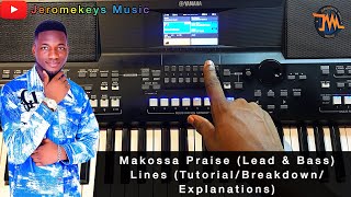 Best Makossa Praise Lead amp Bass Lines TutorialsBreakdownExplanations [upl. by Atiloj113]