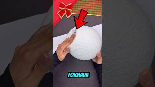 Creación de un muñeco de nieve con servilletas 😮 [upl. by Ashleigh]