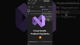 Visual Studio 2022 Productivity Hack 🔥 coding webdesign dotnet visualstudio2022 [upl. by Ruckman]