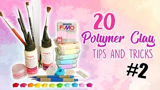 20 Polymer Clay Tips and Tricks for Beginners 2 [upl. by Aneloaup]