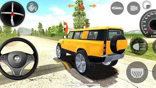 indian car simulator 3d defender modified  indian car simulator 3d car modification 2024 new update [upl. by Aria]