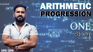 One shot lecture of Arithmetic Progression class 10 Maths  lecture by Rushikesh sir DCCOnline [upl. by Griselda]