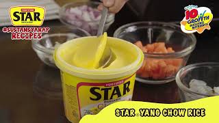 Star Margarine Yang Chow Fried Rice sustansyaraprecipes [upl. by Ijnek]