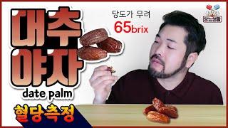 😱세상에서 제일 단 과일 【대추야자】 당뇨환자가 먹으면  10분마다 혈당측정 [upl. by Craner72]