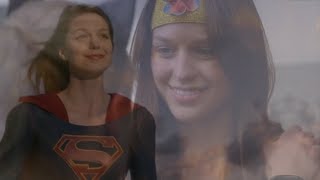 Glee x Supergirl  Holding Out For A Hero Melissa Benoist [upl. by Yrad672]