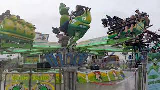 hoppings 2023 all major rides plus claw footage [upl. by Lenna]