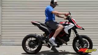 MGP Sound Ducati Hypermotard [upl. by Mendelson301]