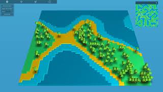 JavaFX 3D  Procedural world generation [upl. by Katrina]