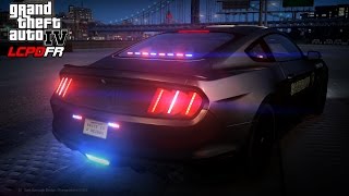 GTA 4 LCPDFR  Day 3  2016 Ford Mustang LCPDFR 11 [upl. by Htaras199]