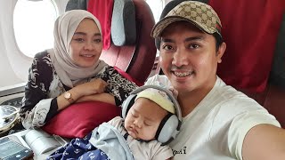 Tips dan Pengalaman Pertama Membawa Bayi Dibawah 6 Bulan Naik Pesawat [upl. by Leahcimauhsoj]