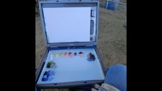 How to Recycle a Laptop to a Plein air box karenmclainstudiocom [upl. by Eedyah]