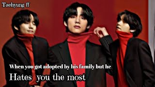 Taehyung Brother FF quotWhen you got Adopted in his family but he hates you the MOSTquot Requested [upl. by Hussey434]