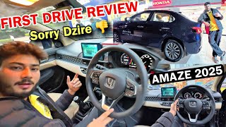 First to Drive HONDA AMAZE 2025 🔥🚀 Dzire का “THE END” 👎 [upl. by Eilitan]