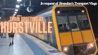 Train Spotting at Hurstville [upl. by Bixler]