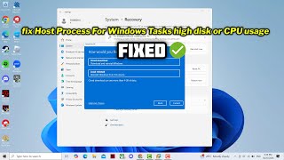 FIXED Host Process For Windows Tasks high disk or CPU usage [upl. by Baggs976]