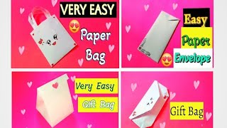 4 Easy Paper Craft Ideas  Easy Paper Crafts  Easy Paper Crafts For School  CraftBaishakhi [upl. by Jonati]