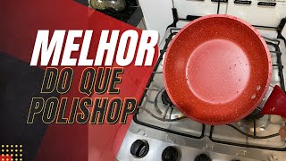 Frigideira da EuroHome  Amazon melhor que da PoliShop [upl. by Nonnad]