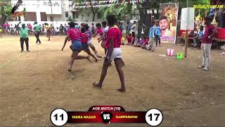 ILAMPARAVAI VS INDRA NAGAR  2ND ROUND  18 AGE MATCH  MUGALIVAKKAM KABADI TOURNAMENT  JM SPORTS [upl. by Pederson481]