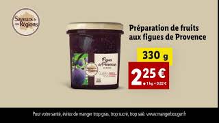 Lidl Préparation de fruits aux figues de Provence quotSaveurs de nos Régionsquot Pub 10s [upl. by Mulford785]