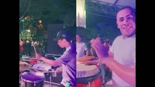 La plata en vivo  cover timbal and congas [upl. by Enecnarf]