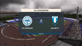 FIFA 23  IFK Värnamo vs Malmö FF  Euro Park  Gameplay [upl. by Naimaj451]