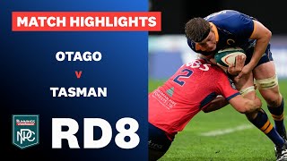 RD 8 HIGHLIGHTS Otago v Tasman Bunnings NPC 2024 [upl. by Eelrak38]