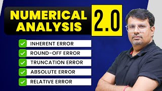 Numerical Analysis 20  Error Analysis  Definition and its Type by GP Sir [upl. by Clymer]