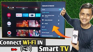 Connect WIFI in OnePlus smart TV  How to connect WiFi in OnePlus TV  WIFI connect in smart TV [upl. by Ylak]